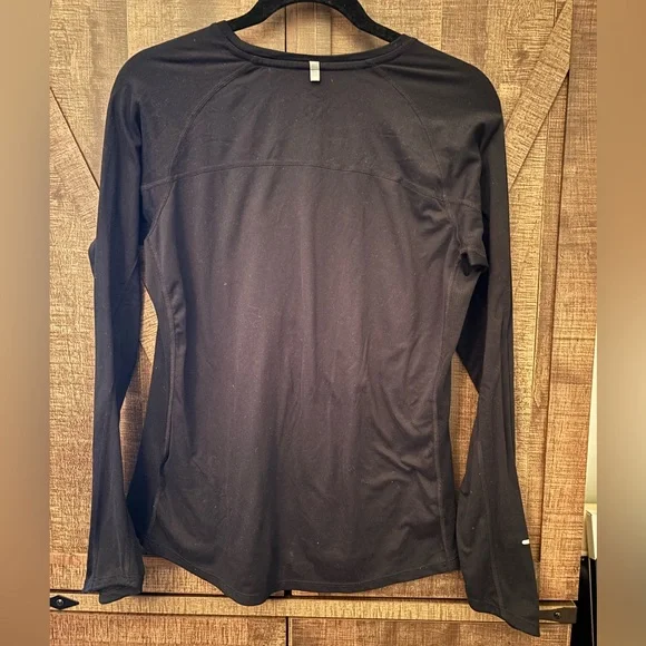 NIKE | Black Long Sleeve Running Top - Picture 2 of 6
